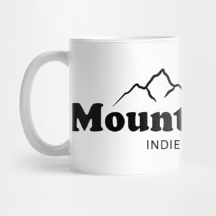 Mountainsoft Logo Black Mug